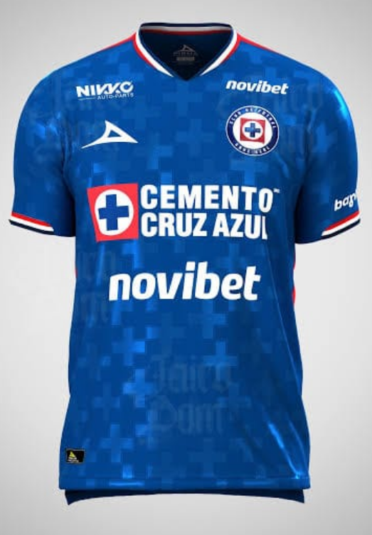 Playera Cruz azul liga MX