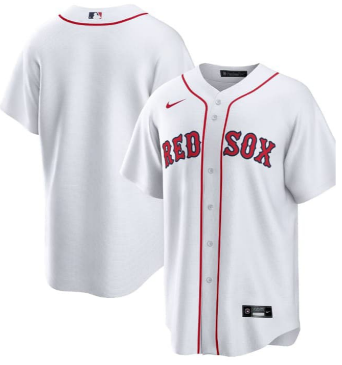 Camisola Boston blanca MLB