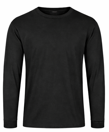 Playera Algodón Cuello Redondo Manga Larga