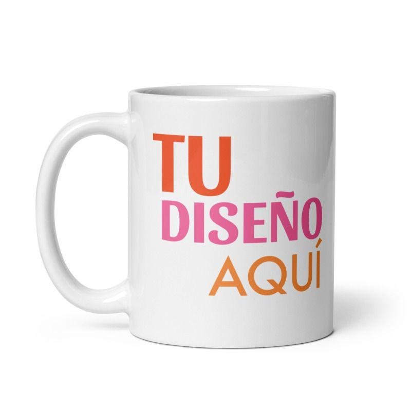 Taza sublimada Blanca 11 oz