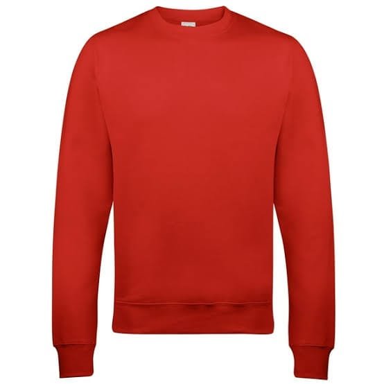 Sudadera cuello redondo